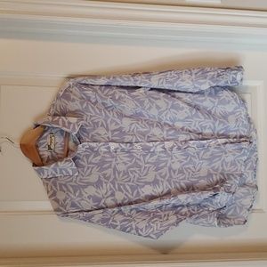 Light button down blouse